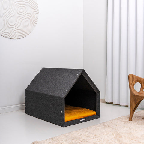 Zestaw „Pethome” eko buda + kolorowy materac