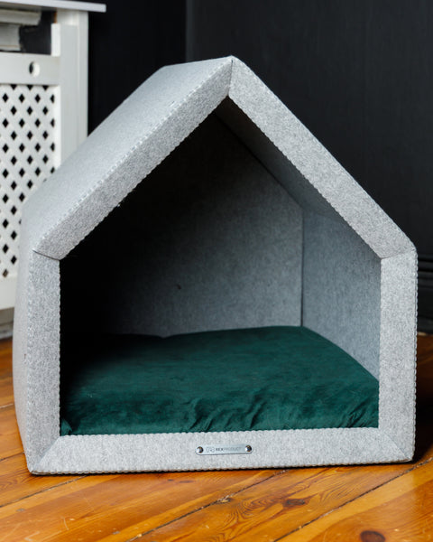 PETHOME - designer dog house with a mattress