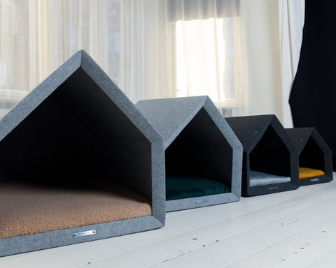 PETHOME - designer dog house with a mattress