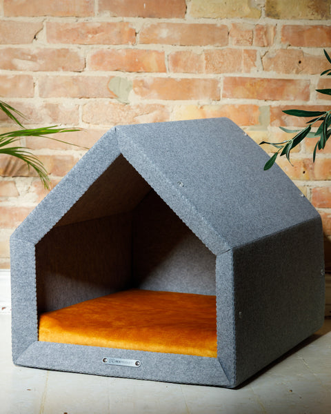 PETHOME - designer dog house with a mattress